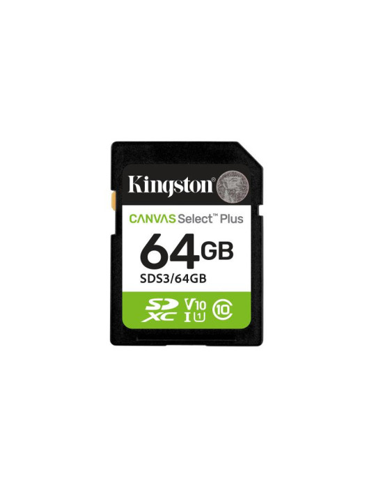 KINGSTON Carte memoire 64GB SDXC Canvas Select | DOTIRI