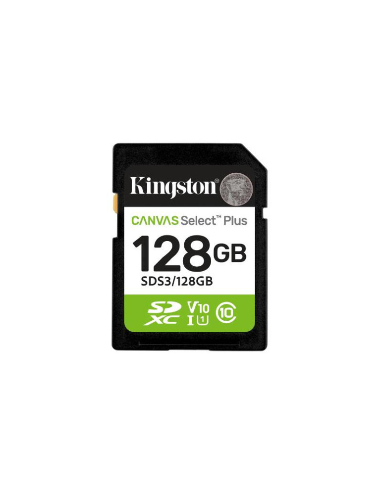 KINGSTON Carte memoire 128GB SDXC Canvas Select | DOTIRI