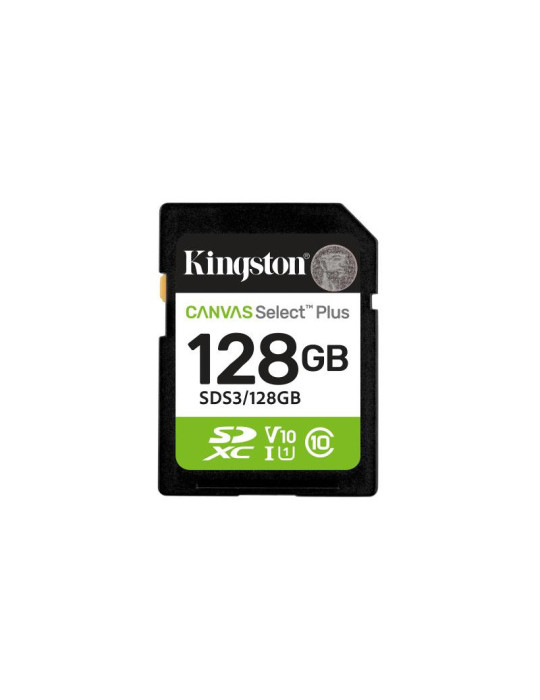 KINGSTON Carte memoire 128GB SDXC Canvas Select | DOTIRI