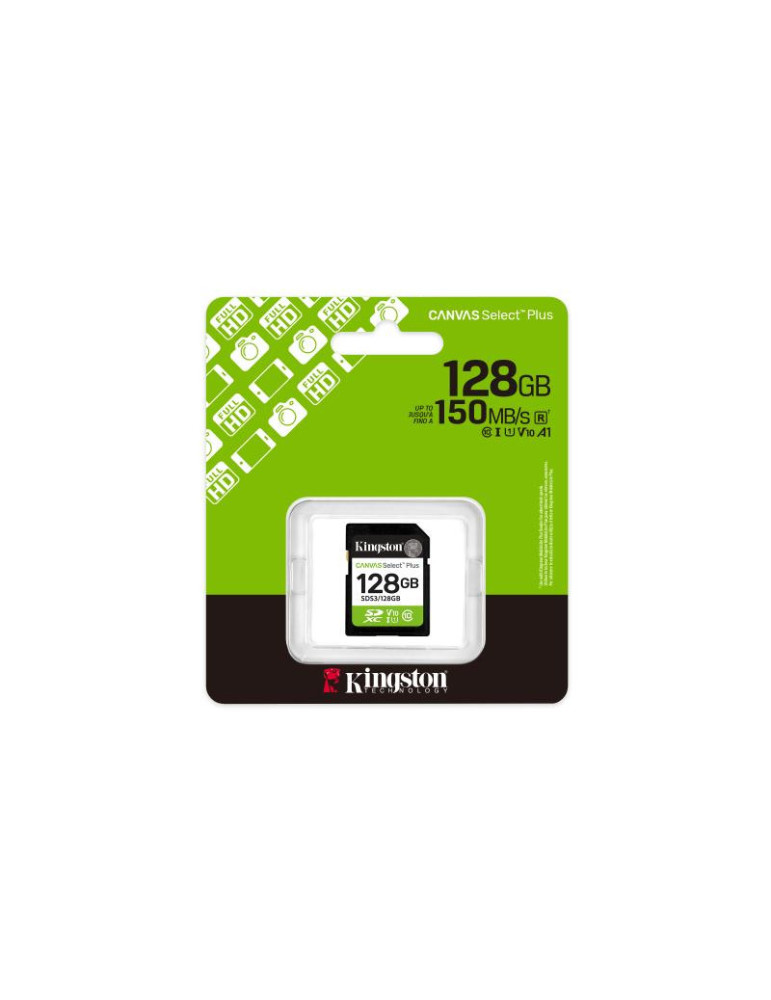KINGSTON Carte memoire 128GB SDXC Canvas Select | DOTIRI