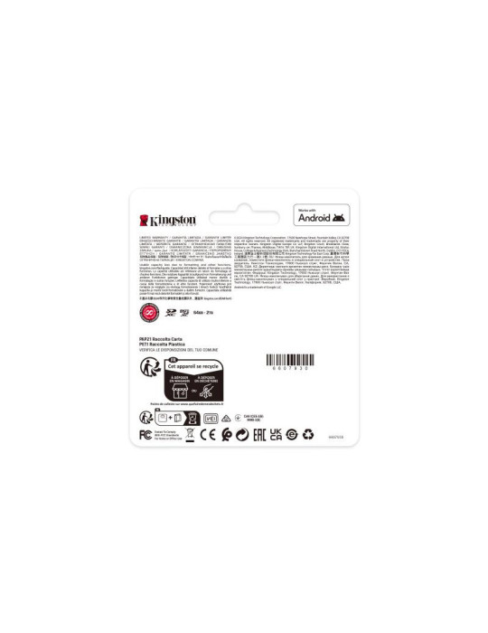 Kingston Technology 256 Go SDXC Canvas Select | DOTIRI