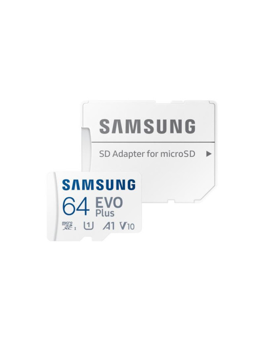 Samsung Carte MicroSD EVO Plus (2024) 64 Go | DOTIRI