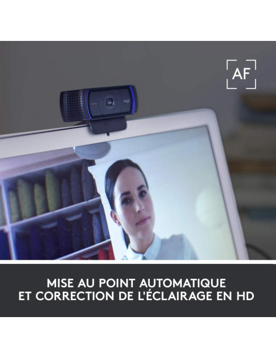 Logitech HD PRO Webcam C920 Refresh Noir | DOTIRI