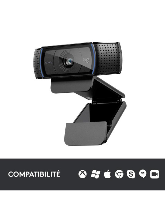 Logitech HD PRO Webcam C920 Refresh Noir | DOTIRI