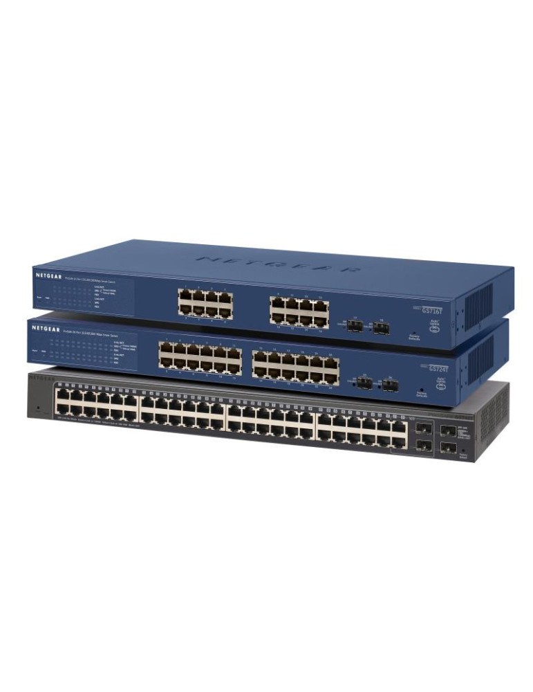 NETGEAR GS716T Géré L2/L3 Gigabit Ethernet | DOTIRI