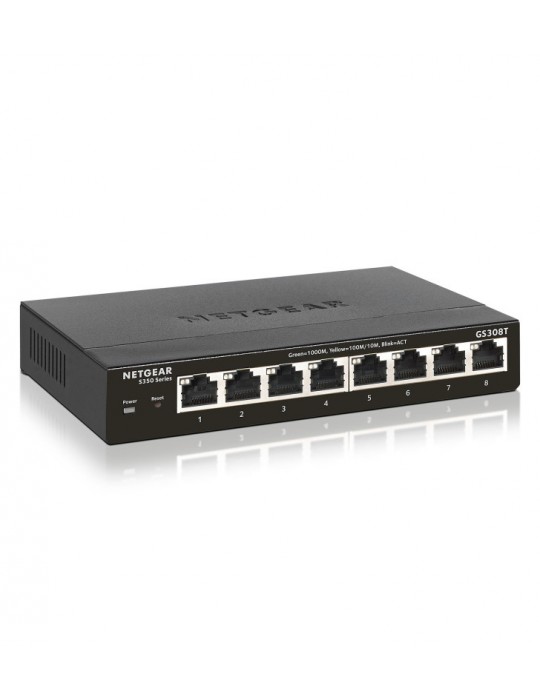 NETGEAR Smart Switch NETGEAR® série S350 8 ports Gigabit