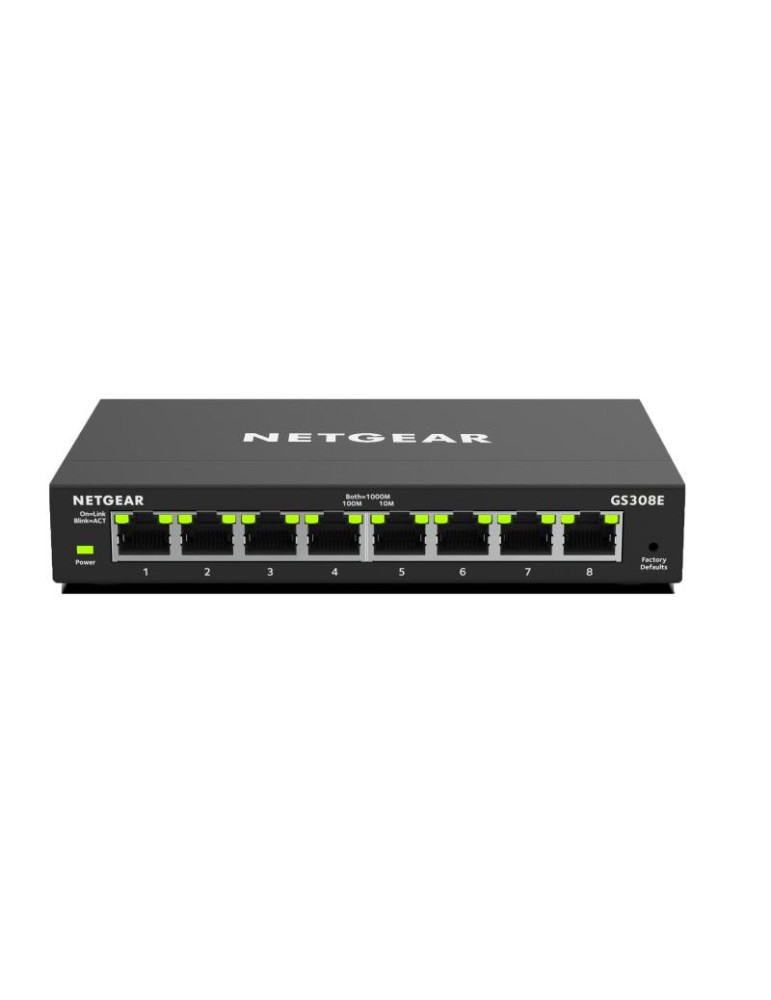 NETGEAR Smart Switch Gigabit Plus 8 Ports | DOTIRI