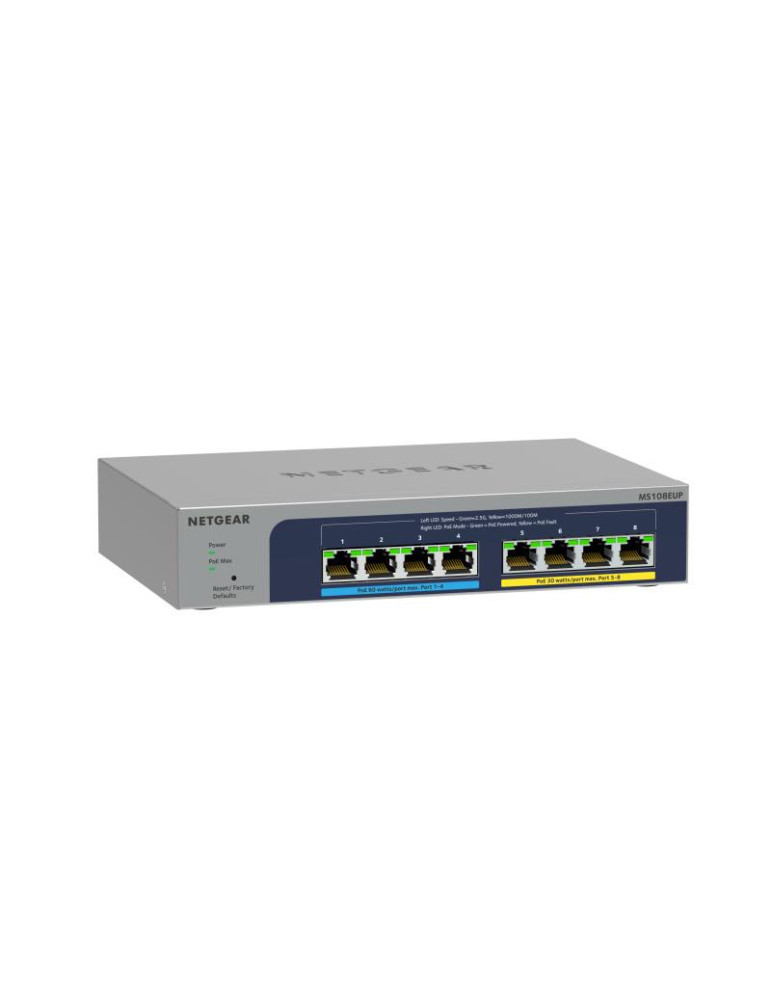 NETGEAR 8-PORT ULTRA60 PoE++ (MS108EUP) | DOTIRI