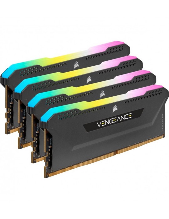 CORSAIR VENGEANCE RGB PRO D4 3600 32G (4x8G) CMH32GX4M4D3600C18