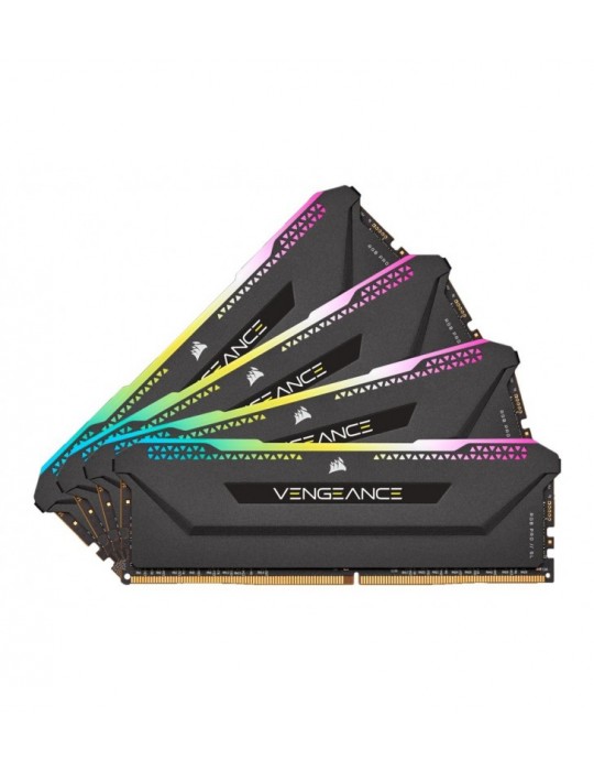 CORSAIR VENGEANCE RGB PRO D4 3600 32G (4x8G) CMH32GX4M4D3600C18