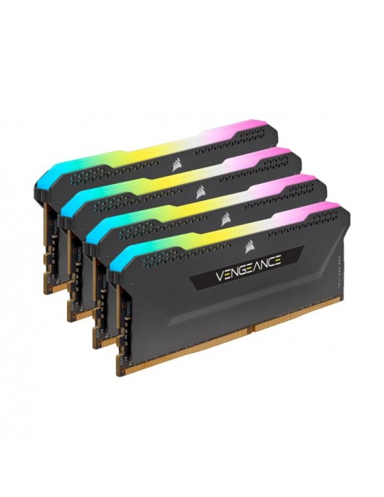 CORSAIR VENGEANCE RGB PRO D4 3600 32G (4x8G) CMH32GX4M4D3600C18