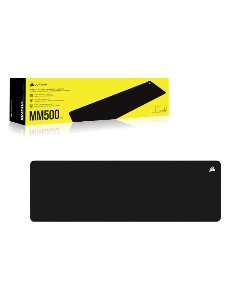 Corsair MM500 v2 Tapis de souris de jeu Noir | DOTIRI