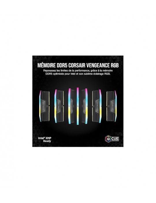 Corsair Vengeance RGB CMH32GX5M2X7200C34 module de mémoire 32 Go 2 x 16 Go DDR5 7200 MHz