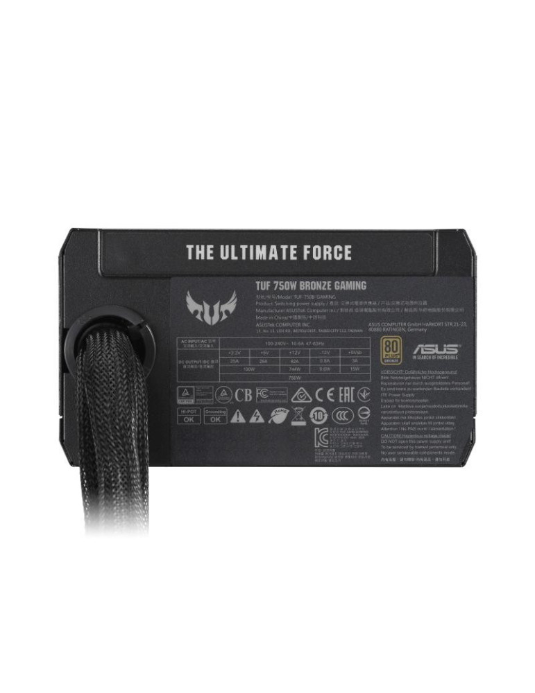 ASUS TUF GAMING 750W - 80+ BRONZE - NON MODULAIRE | DOTIRI