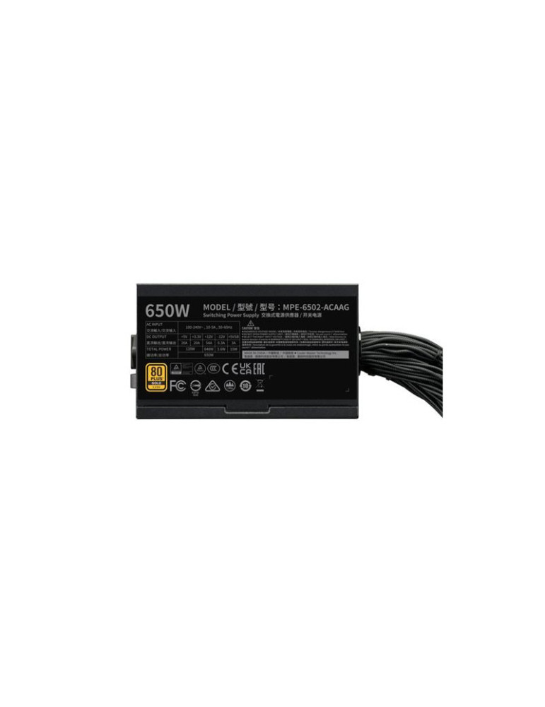 COOLER MASTER MWE Gold 650 V3 NonModulaire | DOTIRI