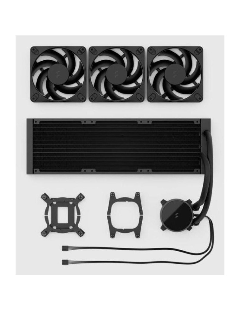 FRACTAL Radius 240 RGB, Black | DOTIRI