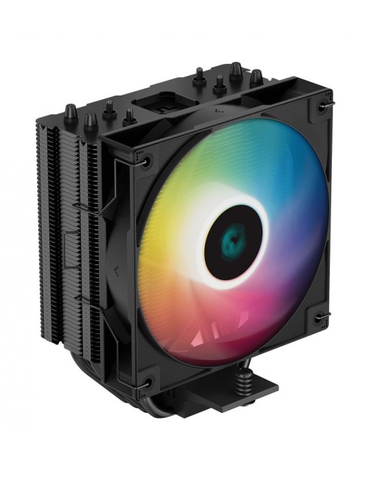 DeepCool AG400 A-RGB Processeur Refroidisseur d'air 12 cm Noir, Blanc 1 pièce(s)