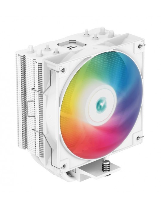 DeepCool AG400 WH ARGB Processeur 12 cm Blanc