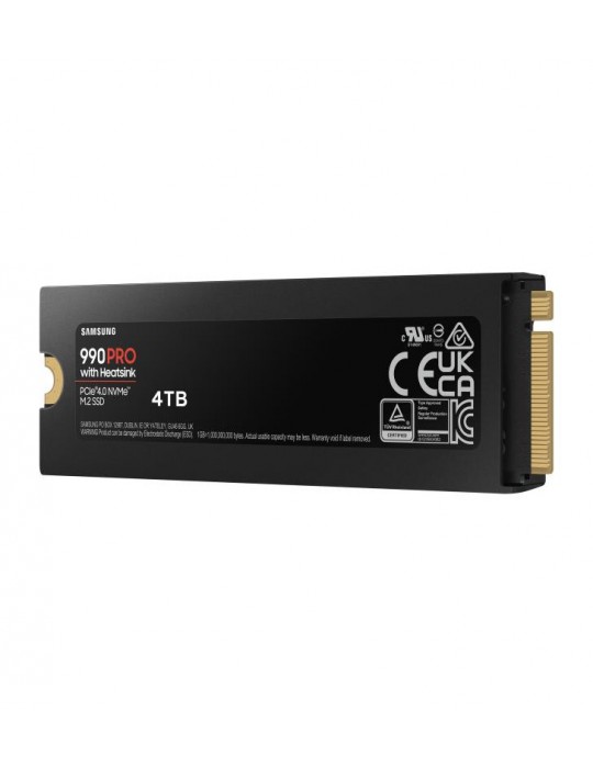 SAMSUNG SSD 990 PRO 4T M.2 + Dissipateur *MZ-V9P4T0GW