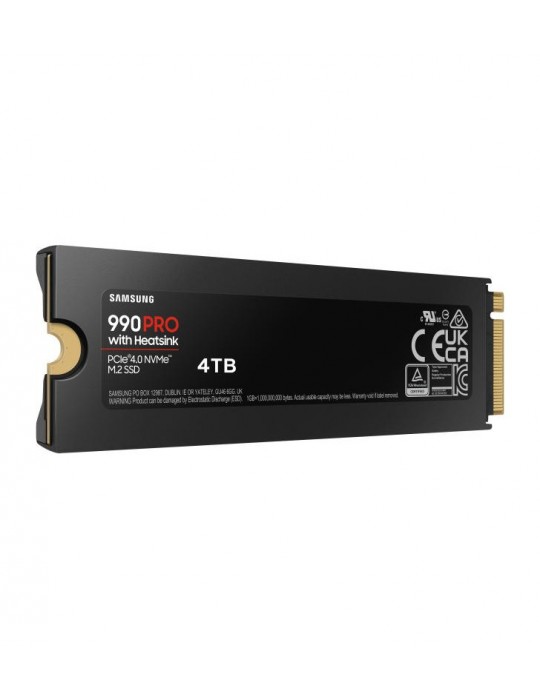 SAMSUNG SSD 990 PRO 4T M.2 + Dissipateur *MZ-V9P4T0GW