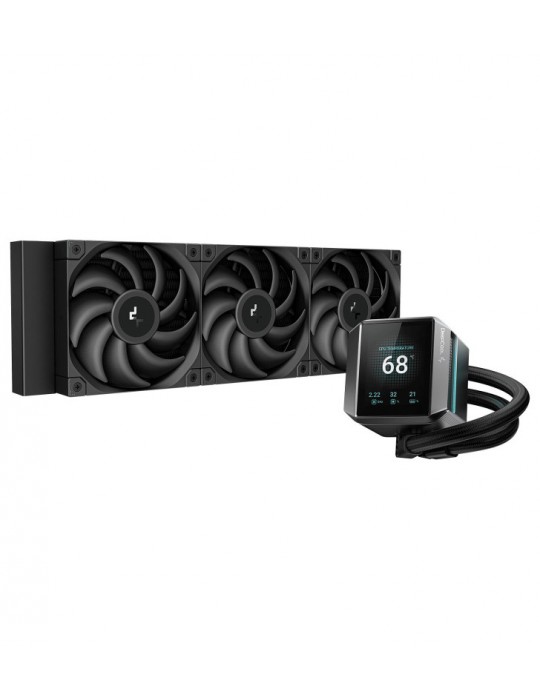 DeepCool MYSTIQUE 360 Processeur Refroidisseur de liquide tout-en-un 12 cm Noir 1 pièce(s)