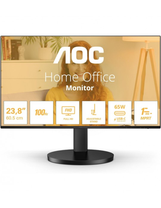 AOC B3 27B3CF2 LED display 68,6 cm (27") 1920 x 1080 pixels Full HD Noir