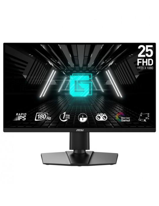 MSI G255PF E2 écran plat de PC 62,2 cm (24.5") 1920 x 1080 pixels Full HD LCD Noir