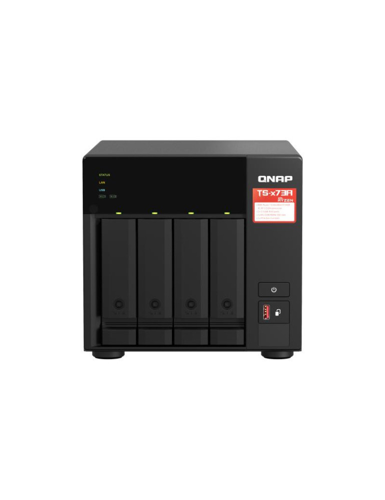 QNAP TS-473A-8G Serveur NAS 4 Baies | DOTIRI