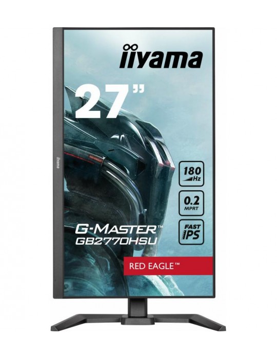 iiyama G-MASTER GB2770HSU-B6 écran plat de PC 68,6 cm (27") 1920 x 1080 pixels Full HD Noir