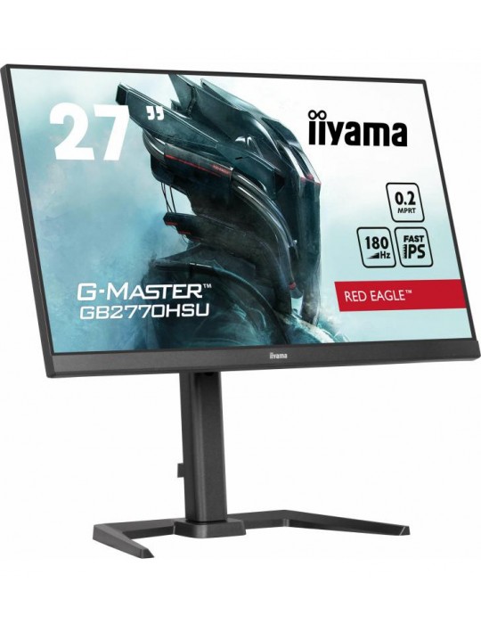 iiyama G-MASTER GB2770HSU-B6 écran plat de PC 68,6 cm (27") 1920 x 1080 pixels Full HD Noir