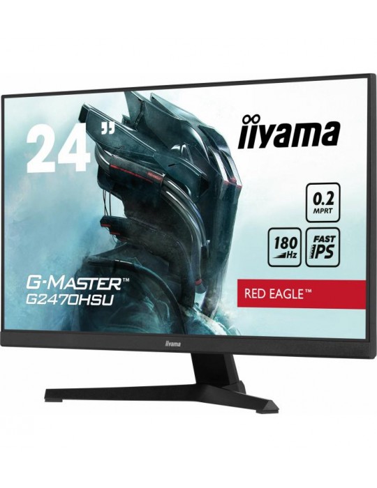 iiyama G-MASTER G2470HSU-B6 écran plat de PC 60,5 cm (23.8") 1920 x 1080 pixels Full HD Noir