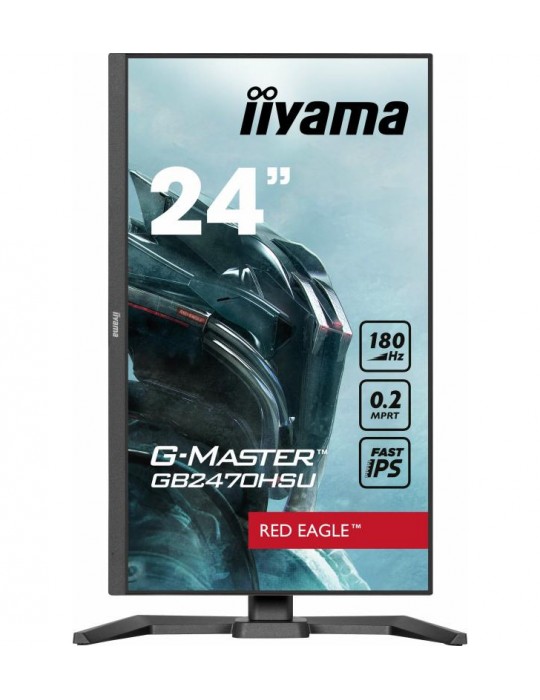 iiyama G-MASTER GB2470HSU-B6 écran plat de PC 60,5 cm (23.8") 1920 x 1080 pixels Full HD Noir