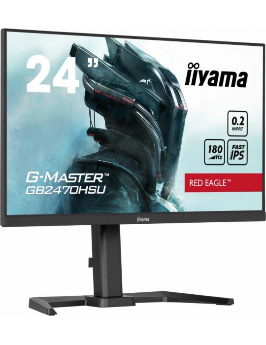 iiyama G-MASTER GB2470HSU-B6 écran plat de PC 60,5 cm (23.8") 1920 x 1080 pixels Full HD Noir