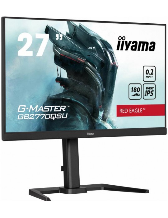 iiyama G-MASTER GB2770QSU-B6 écran plat de PC 68,6 cm (27") 2560 x 1440 pixels 2K Ultra HD Noir