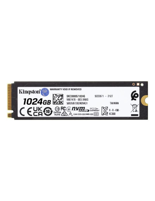 KINGSTON SSD KC3000 1T PCIe 4.0 NVMe M.2 | DOTIRI