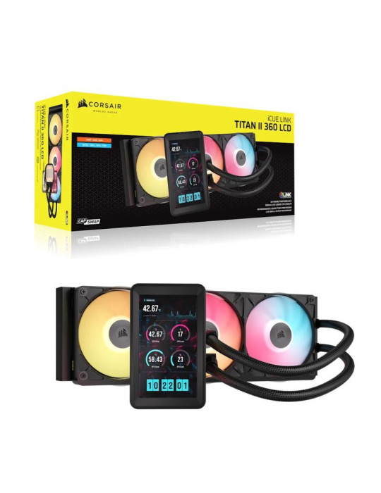 CORSAIR iCUE LINK TITAN II 360 RX LCD | DOTIRI
