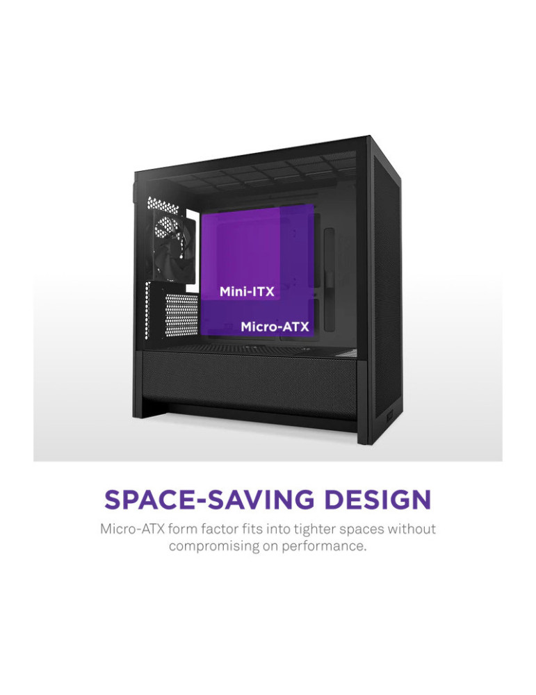 NZXT H3 Flow micro-ATX Mid-tower Case | DOTIRI