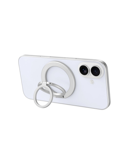 Support Téléphone Double Anneau (Argent) | DOTIRI