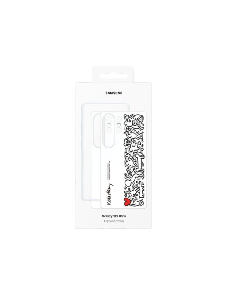 Samsung Coque Flipsuit Galaxy S25 Ultra (Blanc) | DOTIRI