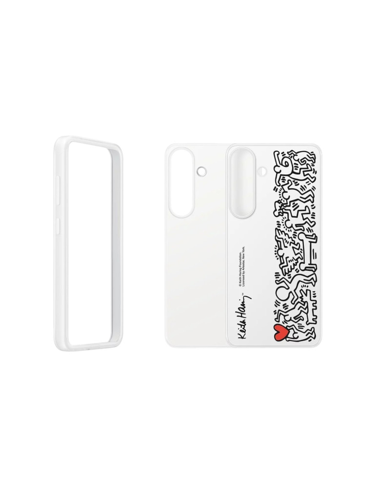 Samsung Coque Flipsuit Galaxy S25 (Blanc) | DOTIRI