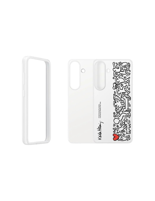 Samsung Coque Flipsuit Galaxy S25 (Blanc) | DOTIRI