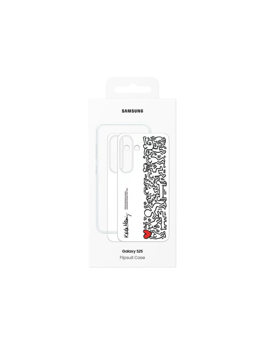 Samsung Coque Flipsuit Galaxy S25 (Blanc) | DOTIRI