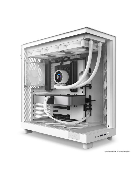NZXT H6 Flow Whiteo | DOTIRI