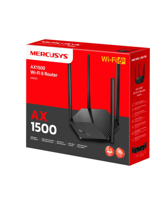 Mercusys MR60X routeur sans fil Gigabit Ethernet | DOTIRI