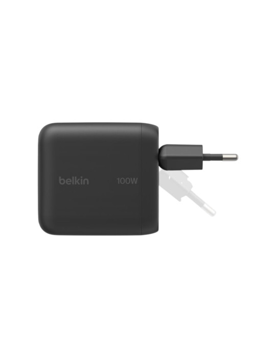 BELKIN Chargeur Secteur GaN USB-C 100W (Noir) | DOTIRI