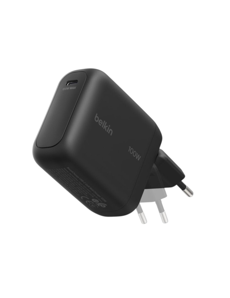 BELKIN Chargeur Secteur GaN USB-C 100W (Noir) | DOTIRI