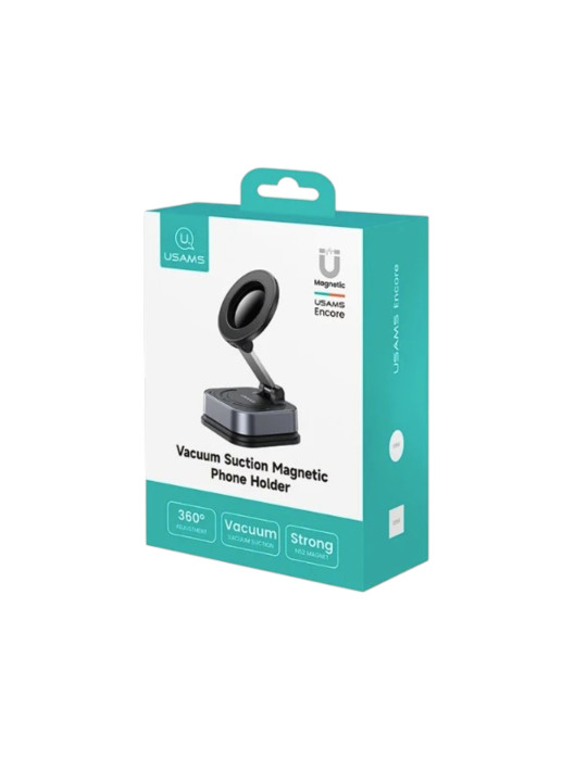 USAMS Support Magnétique Ventouse (Noir) | DOTIRI