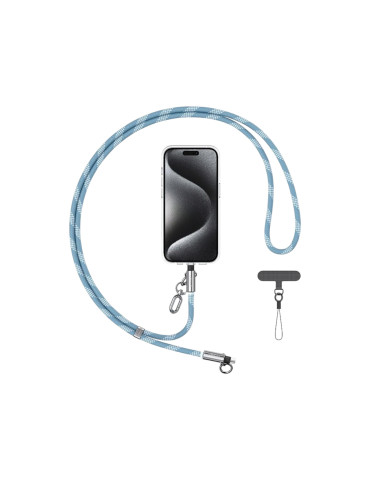 USAMS Cordon 120cm/Câble USB-C 60W (Bleu)