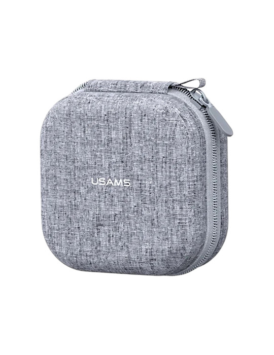 USAMS Etui de Rangement Ecouteurs TWS (Gris) | DOTIRI
