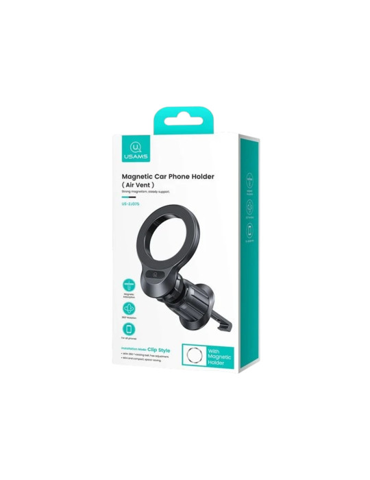 USAMS Support Voiture Magnetique (Noir) | DOTIRI